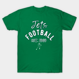 New York Football Jets Vintage Style T-Shirt